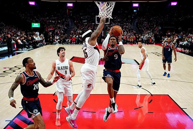 开拓者力克快船登西部第八 马瑟林低迷成败关键